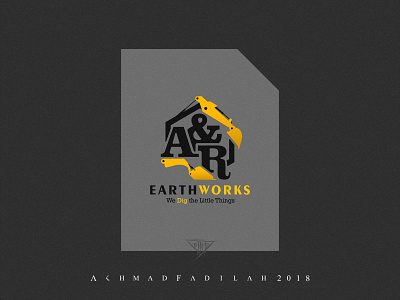 A&R Earth Works, they dig the little things brandidentity brandidentitydesign coreldraw design excavation graphicdesign graphicdesigns graphics logo logoartist logodesign logodesigner logomark logos logotype monogram
