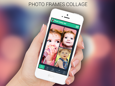 Photo Frames Collage App Ui app ui photo collage photo frames