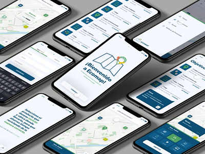 Ecomap app apple application idx iphone map ui ux web