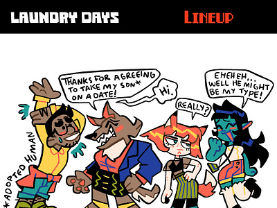 Laundry Days Lineup