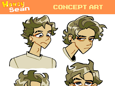 Sean concept art character design illustration