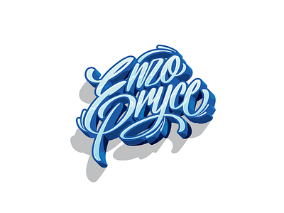 Enzo Pryce Lettering branding calligraphy clothing clothing brand design font graffiti illustration label lettering logo typography vector