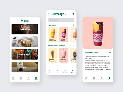 Starbucks UI UX Design