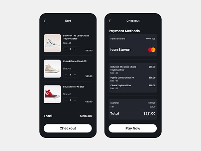 #DailyUI 002 - Credit Card Checkout app app design checkout credit card design payment payment app ui uidesign uiux ux uxdesign