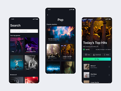 Spotify Redesign Mobile App
