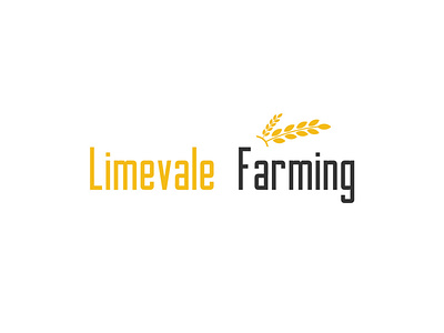 BRAND LOGO LIMEVALE FARMING branding design ecommerce graphic design icon illustration line logo vector