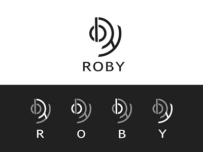 Logo YOUR NAME | Roby branding design ecommerce graphic design icon line logo ui ux vector wow