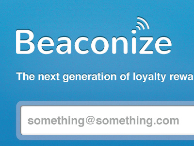 Beaconize Logo blue logo search