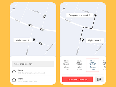 Cab Booking App