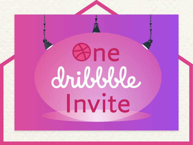 Dribbble Invite invite giveaway invite design dribbble invite