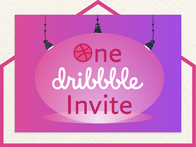 Dribbble Invite dribbble invite invite design invite giveaway