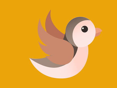 Flying Bird Animation after effects animation flying illustrator