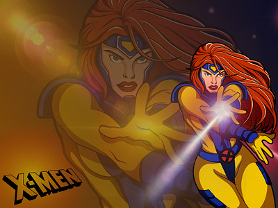 Jean Grey dark phoenix grey illustration jean jean grey marvel stan lee x men xmen