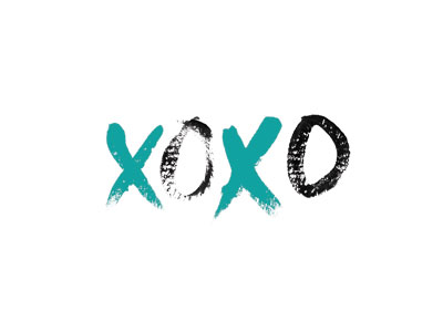 xoxo designed by Diane Faye. 