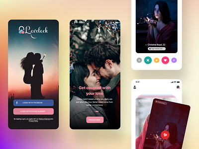 Lovelock Dating App Concept