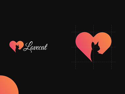 Lovecat Logo Branding