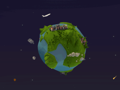 3D Earth 3d c4d earth planet space