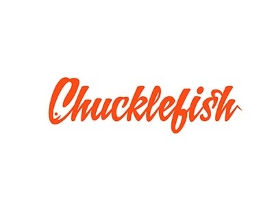 Chucklefish chucklefish fish lettering logo logotype