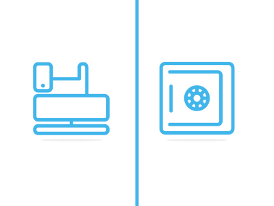 Computer Safety Icons