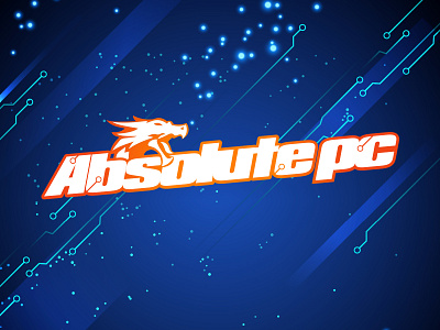 Absolute PC logo rework design logo rework