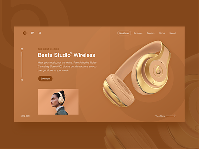 beats design ui design webdesign