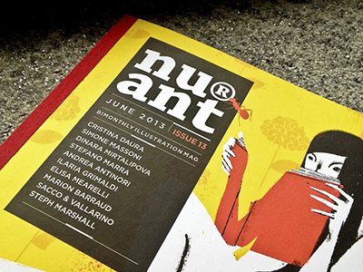 NURANT MAG / Issue 13 editorial illustration magazine nurant press