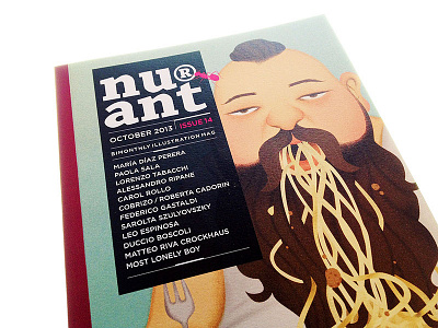 Nurant mag / issue 14 editorial illustration magazine nurant press