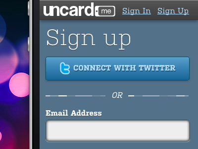 Uncard Signup