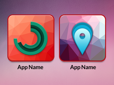 App Icons apps charts icon location