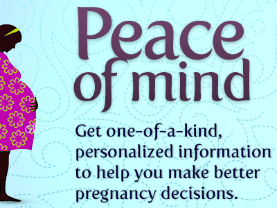 Peace of mind blue health pregnancy purple web women