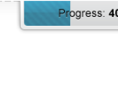 Progress blue css grey progress stripes