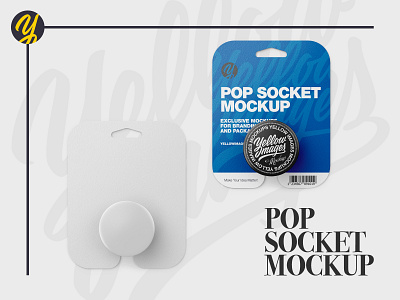 Pop Socket Mockup accessories adv advertising advertisment badge business button card combo design double sided combination event front view glossy iphone label marketing office party pop socket