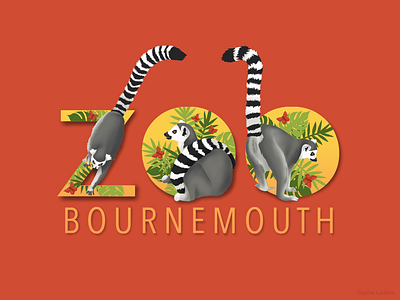 Lemur - Bournemouth Zoo Memorabilia Shirt Design