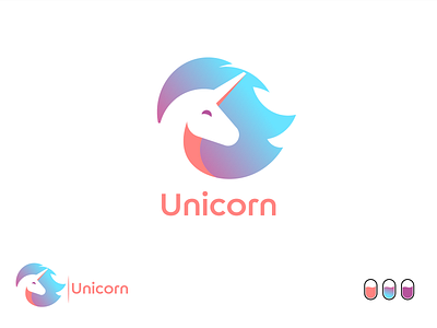 Unicorn logo design