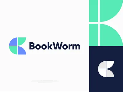 BookWorm Logo app logo apple logo b logo book logo brand identity branding icon logo iconic logo letter b lettering logo logo design logo trend 2023 logomark minimal modern logo most popular logo reading logo ui worm logo