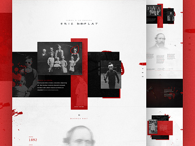 Eric Deflat Full boy creepy deverick rust doctor eric deflat story ui ux webdesign