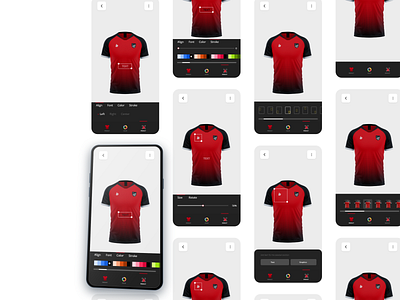 T-shirt design app androidui appui uidesign uxui