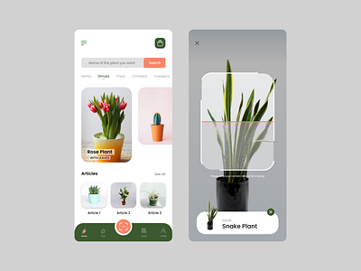 Plant App UI