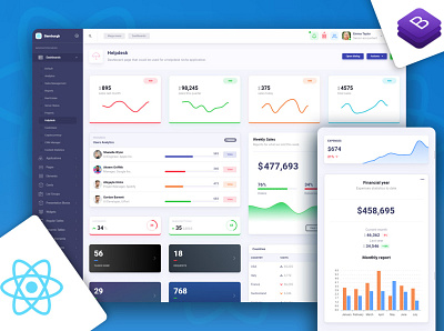 Bamburgh React Admin Dashboard with Reactstrap PRO admin dashboard admin dashboard template admin template bootstrap bootstrap 4 bootstrap ui kit design html react reactjs ux