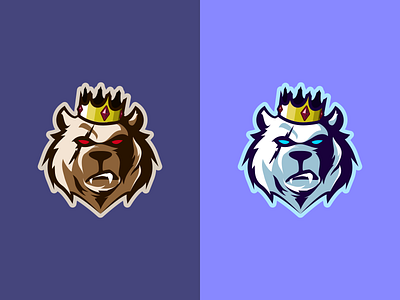 Bear Gaming Logo bear branding gaming illustration logo vector