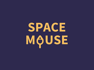 #Typehue Brandom Week 1: SpaceMouse brand font logo mouse space type vector