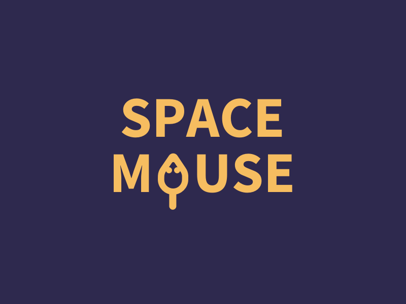 #Typehue Brandom Week 1: SpaceMouse vector space font type logo mouse brand
