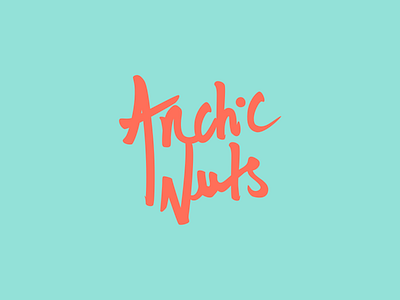 #Typehue Brandom Week 7: Arctic Nuts arctic branding graffe lettering logo mark nuts type typehue
