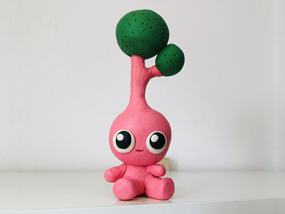 Plasticine toy anano character clay cute illustration plasticine plastiline texture toy toydesign toys tree
