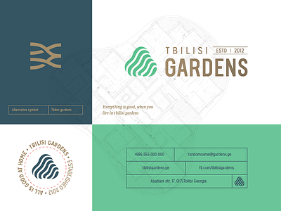 Tbilisi Gardens identity