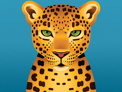 Leopard portrait