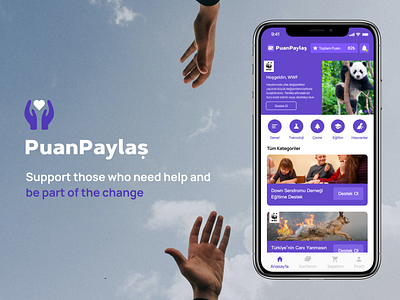 PuanPaylaş app design design mobile app mobile app design mobile application ui ui design