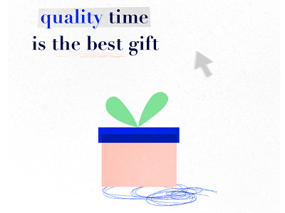 Quality time box coding collage fresh game gift icon interactive motion graphics plant present quality time ui