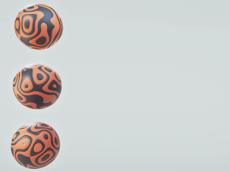 overlapping ball🏀 3d 3d art aftereffects animated gif animation cinema4d dailyrender design motion graphics