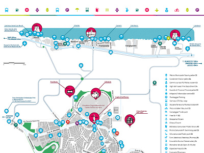 Ostuni map&guide/2013 map